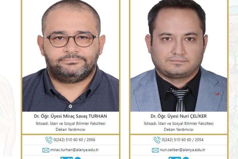İİSBF YENİ DEKAN YARDIMCILARI GÖREVLERİNE BAŞLADI İİSBF YENİ DEKAN YARDIMCILARI GÖREVLERİNE BAŞLADI