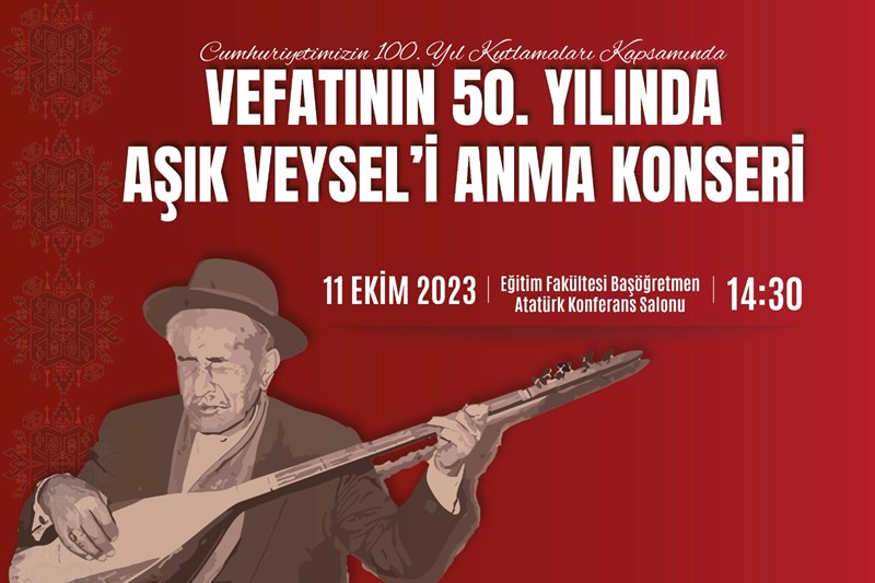 Aşık Veysel'i Anma Konseri